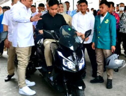 Wapres Gibran Jajal Motor Listrik Tangkas X7 New, Dukung Penguatan Industri Kendaraan Listrik Nasional