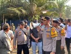Polisi Perkuat Pengamanan Pasca Perusakan dan Pembakaran PT BSA, Kapolres Imbau Massa Tetap Tenang