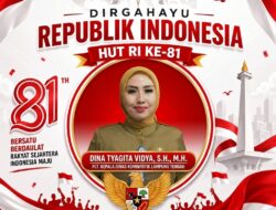 Momen HUT Ke-81 RI, Plt Kadiskominfotik Lamteng Ajak Masyarakat Perkuat Sinergi Digital dan Nasionalisme