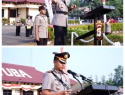 Semangat Hari Juang Polri Menggelora Di Polres Tulang Bawang, Kapolres Tegaskan Polri Tak Pernah Berjarak Dengan Masyarakat