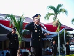 Kapolres Lampung Tengah Pimpin Upacara HUT ke-81 RI, Tegaskan Semangat Pengabdian dan Pelayanan