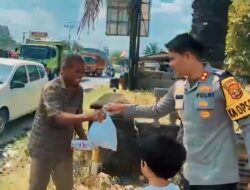 Kapolres Lampung Tengah Tebar Kepedulian di Momen Maulid Nabi