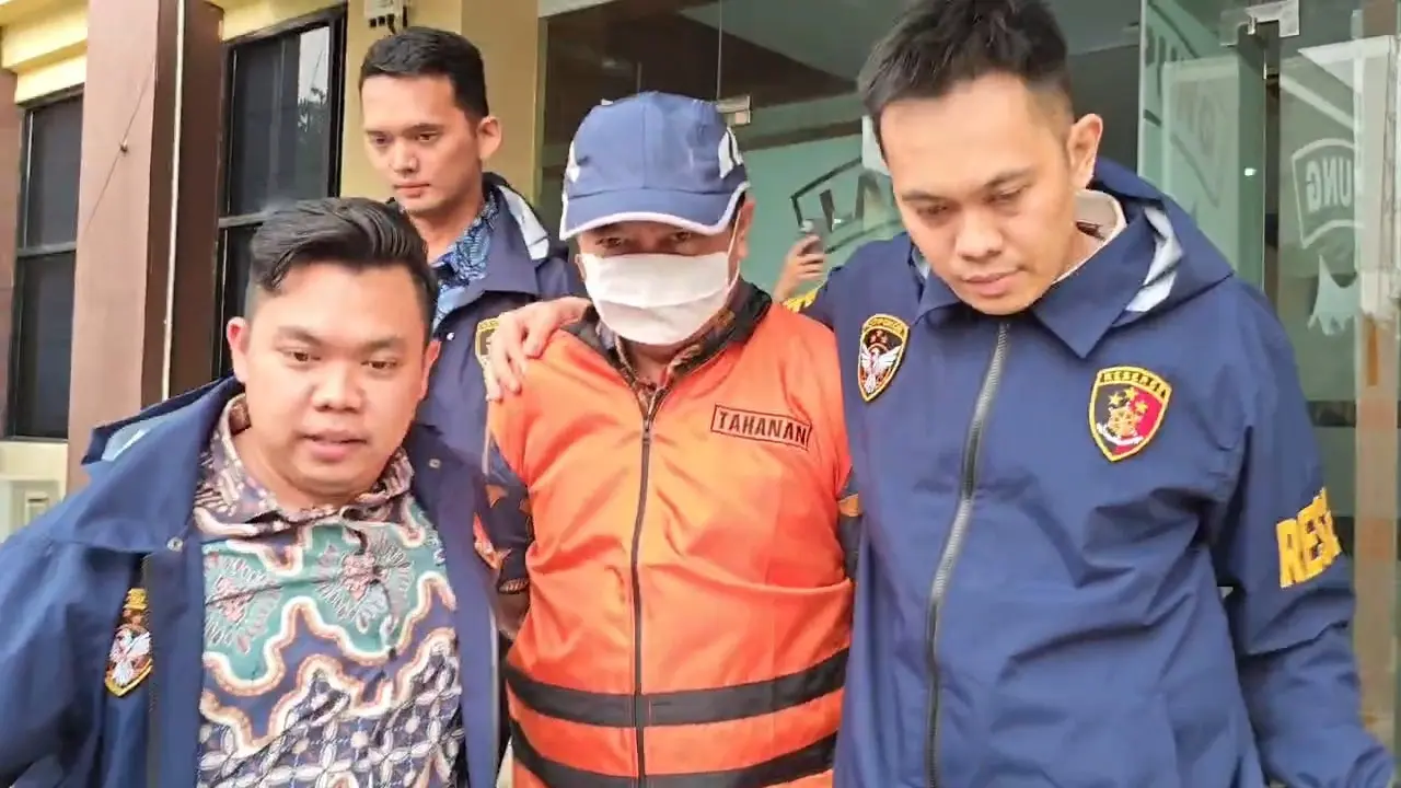 Sekda Lampung Tengah Welly Adiwantra Resmi Ditahan Polda Lampung, Kasus Honorer Metro Rugikan Negara Rp7,38 Miliar