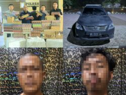 Polres Tulang Bawang Barat berhasil Ungkap Peredaran Rokok Tanpa Cukai, Dua orang Pelaku Diamankan