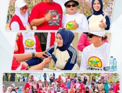 CFD Tugu Canang Meriah, Uswatun Hasanah Ajak Warga Peduli Kesehatan