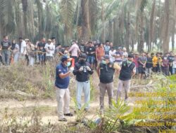 Polres Mesuji Olah TKP dan Autopsi Mayat Perempuan di Kebun Sawit