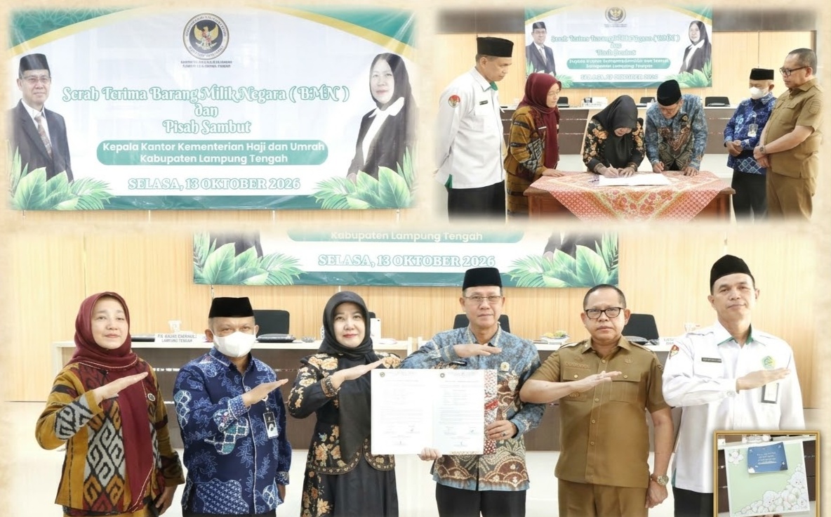 Estafet Kemenhaj Lamteng, Pj Sekda Sulpakar Tekankan Peningkatan Layanan